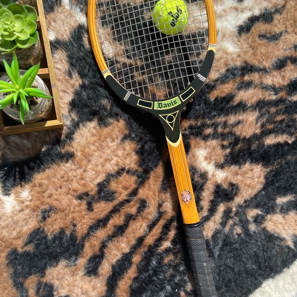 Tennis Racquet - Davis Vintage Wooden Tennis Racquet - TAD Professional - Picture 13 of 13